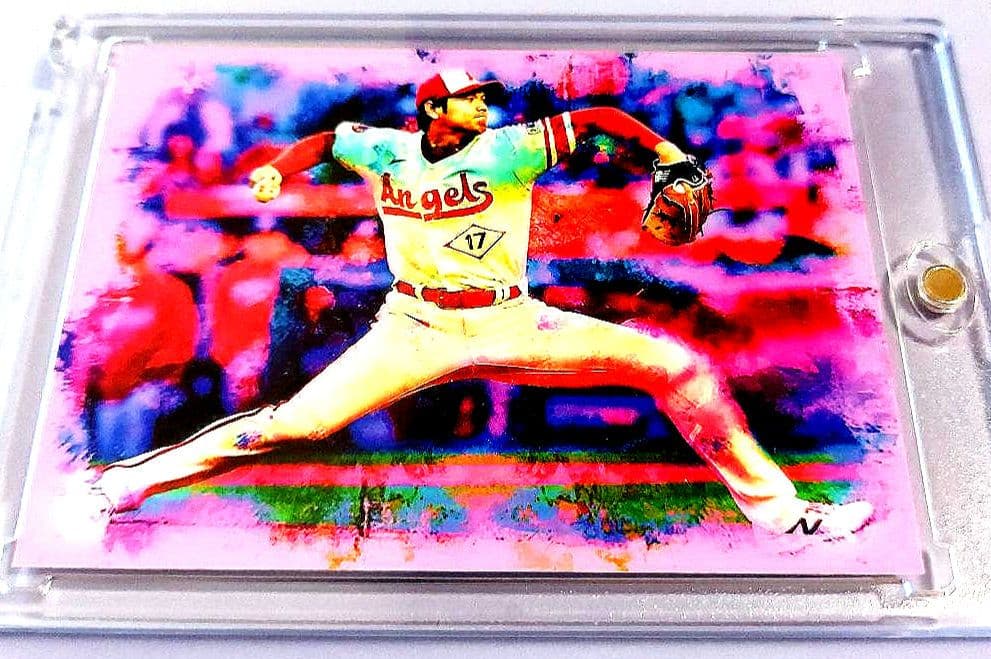 大谷翔平 エンゼルス アートカード 1of1(世界に一枚 / 貴重) ①