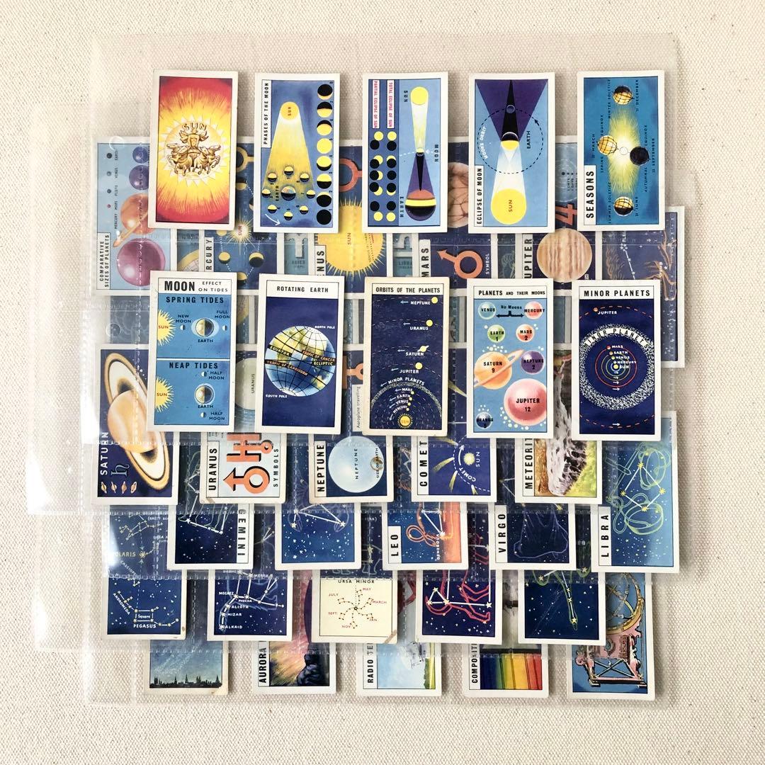 1958年 レア！ イギリス製 ティーカード 宇宙 全50枚