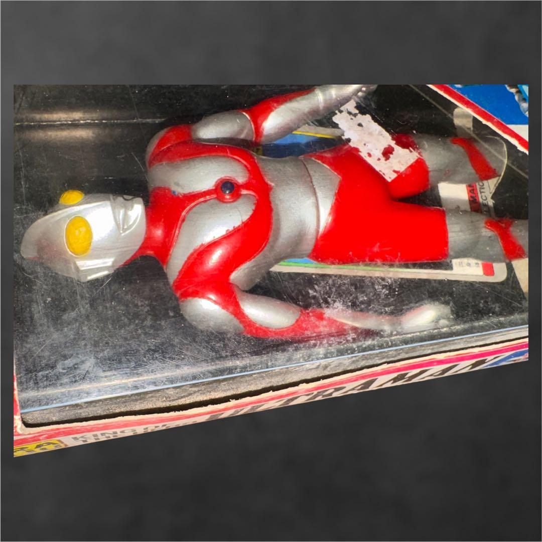 ウルトラヒーローシリーズ　ウルトラマン　ソフビ　タグ付き　キングオブザヒーロー
