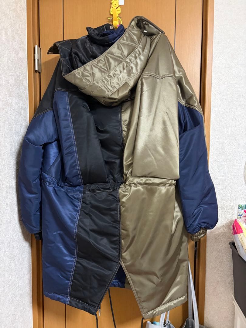 さ*ん様 FENG CHEN WANG マルチカラー パネル コート