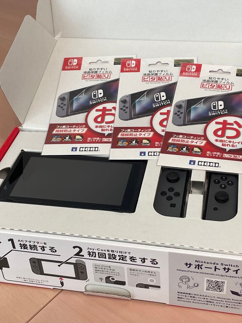 美品★ニンテンドースイッチ★本体★Nintendo★Switch★グレー★