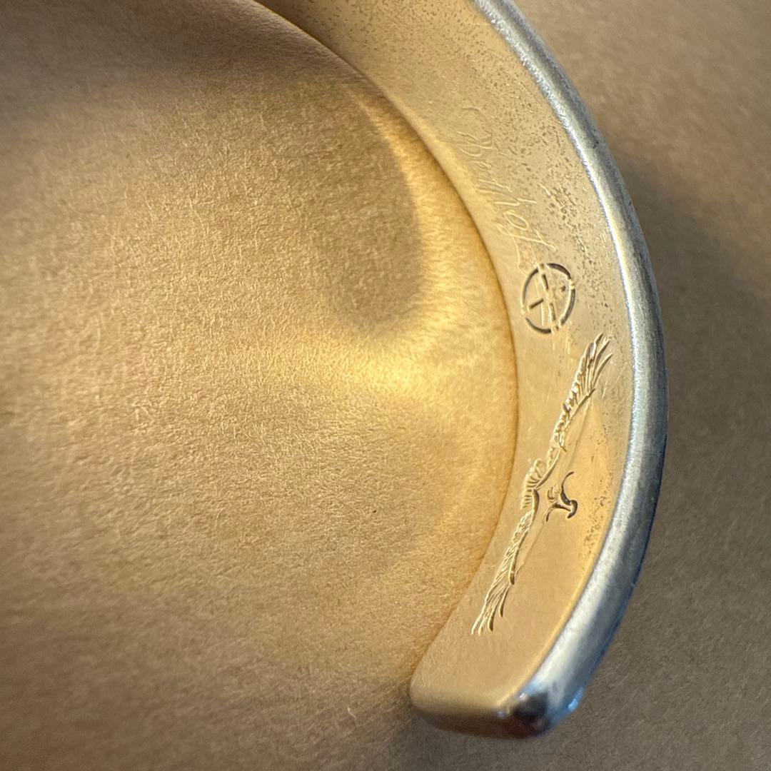 KEN KIKUCHI (ケンキクチ) K18付き 唐草バングル