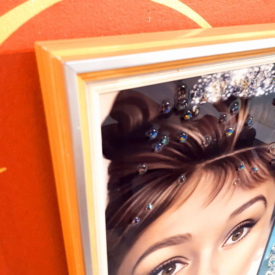 輸入雑貨　天然水晶石　クリスタルアート　ブランドロゴ　『TIFFANY』　宝石