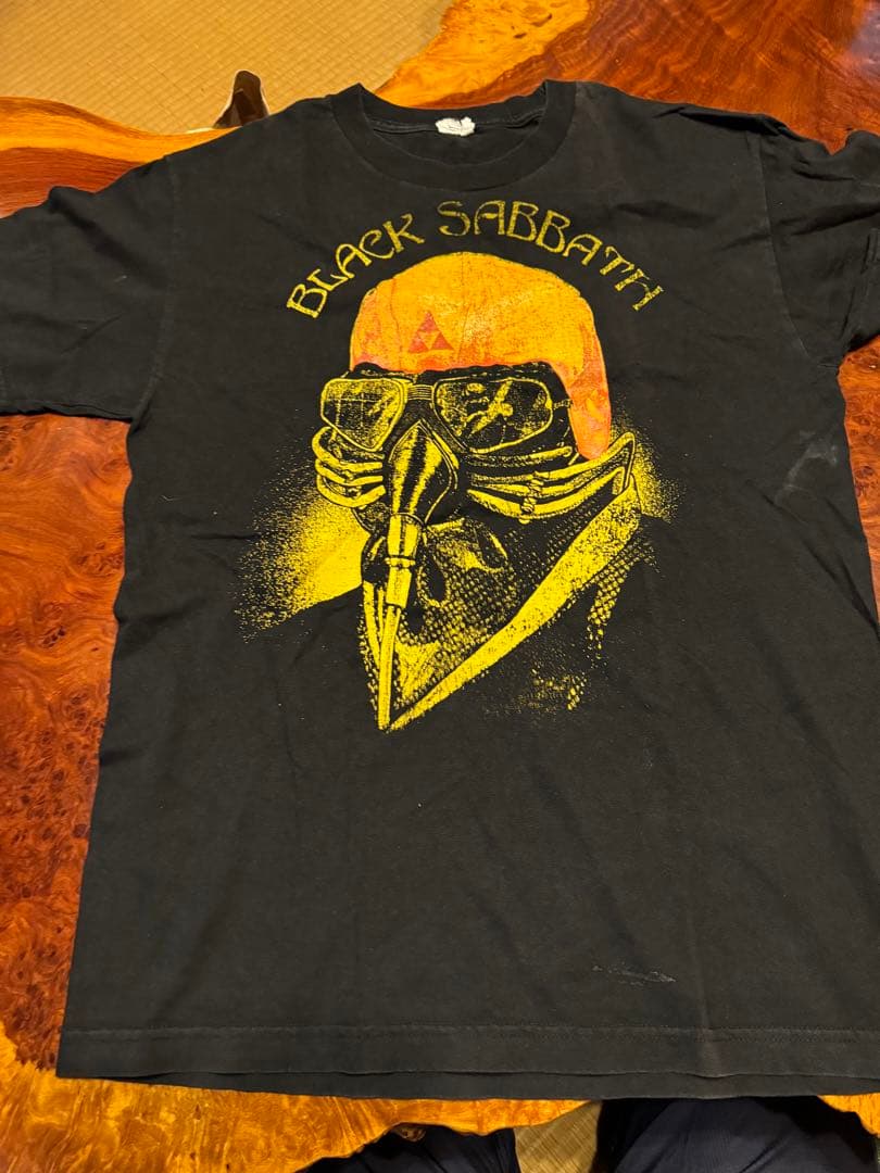 BLACKSABBATH2013年黒ボディツアーTシャツサイズ表記M
