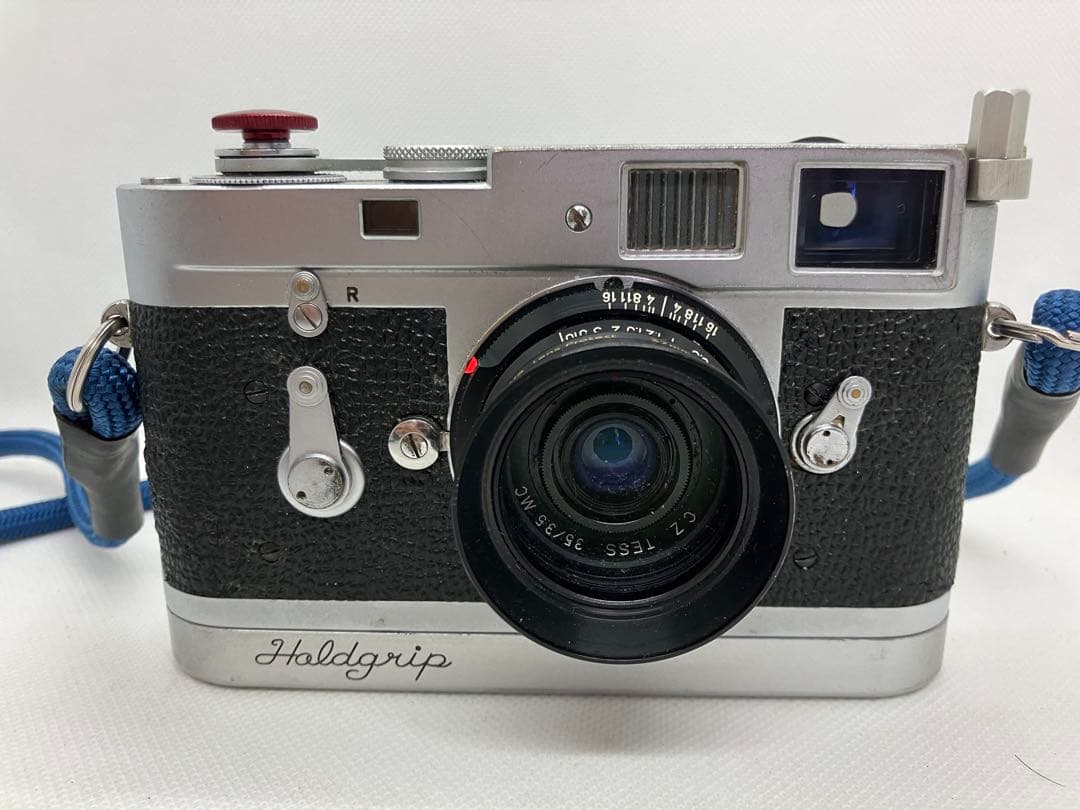 具生工房10周年★銀塩ライカM型用ホールドグリップ 刻印あり★シルバー