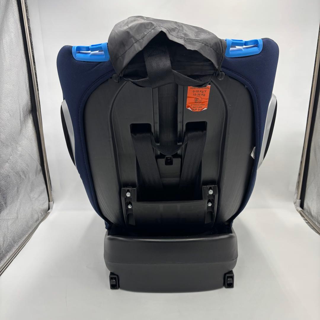 極美品　アイリスプラザ ISOFIX シートベルト固定 チャイルドシート