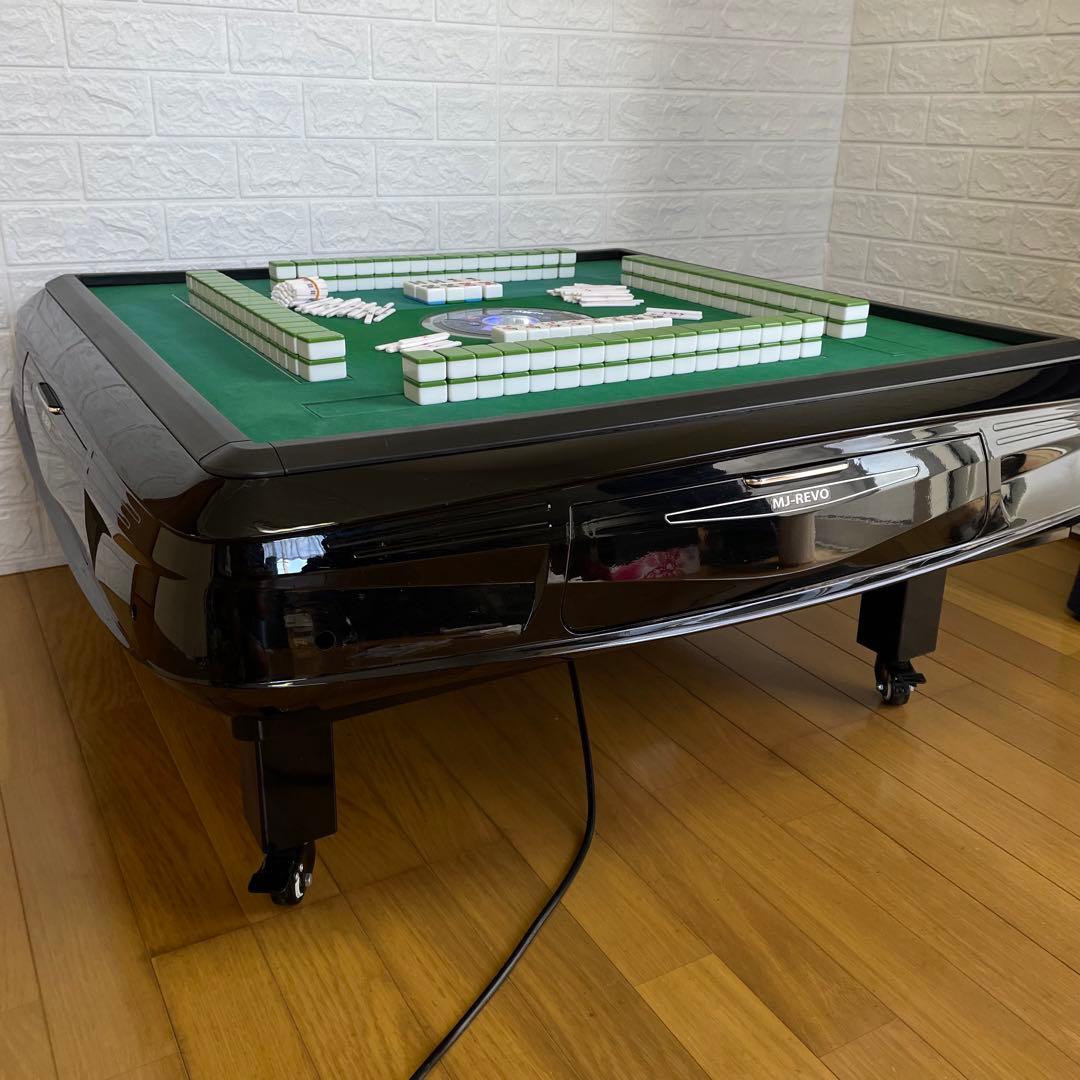 良品　全自動麻雀卓　麻雀テーブル　MJ-REVO ロータイプ　キャスター付き
