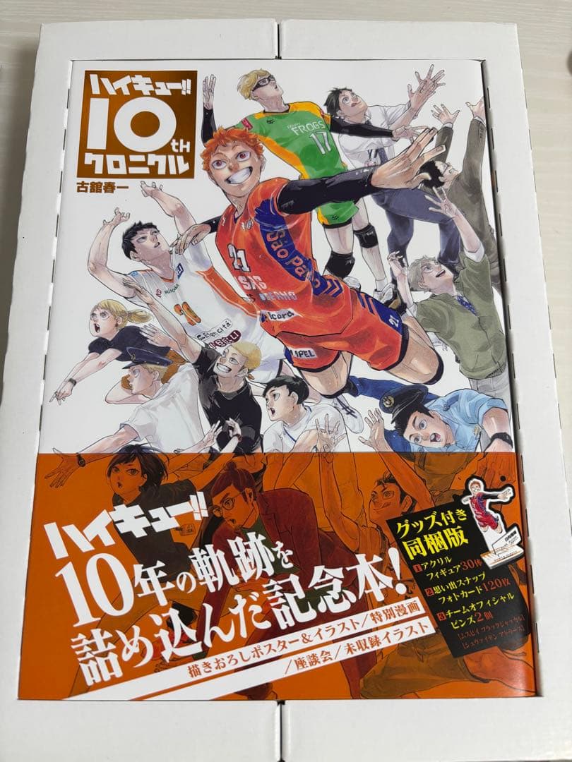 ハイキュー!! 10th クロニクル アクリルスタンド ピンバッジ