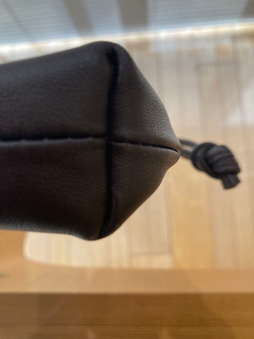 DEUXIEMECLASSE CELERI ラムレザー　バック　ダークブラウン