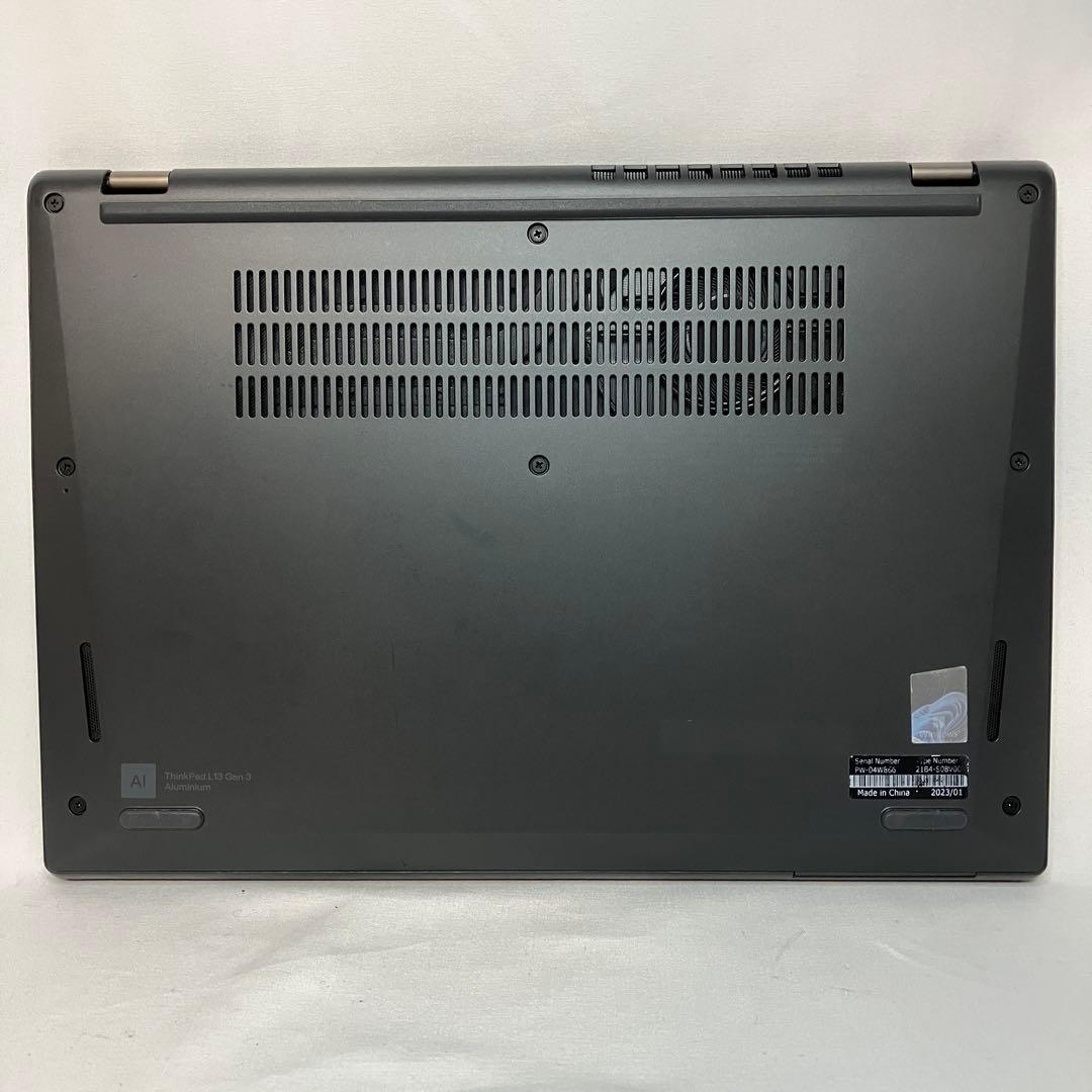 準美品 ThinkPad L13 Gen3 12世代 i5 16GB WUXGA