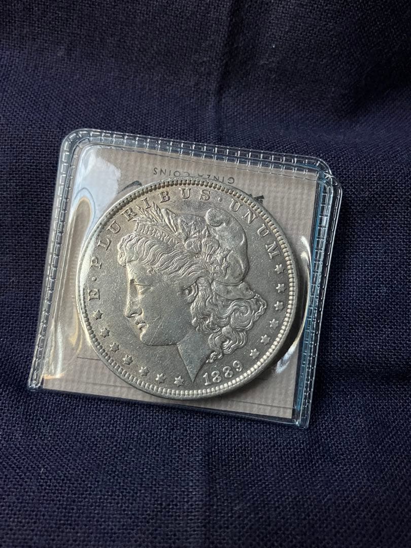 AJXAJ様用　モルガンダラー銀貨　1887年と1889年 の2枚　アメリカ銀貨