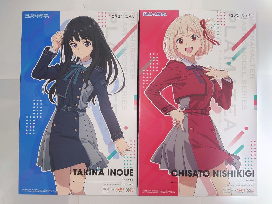 錦木千束＋井ノ上たきな プラモデルセット