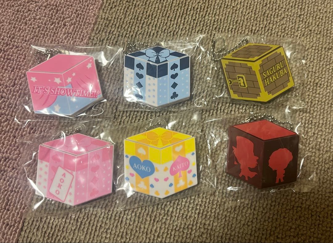 【レア】まじっく快斗　1412 怪盗キッド　黒羽快斗　中森青子　白馬探　キャラ箱