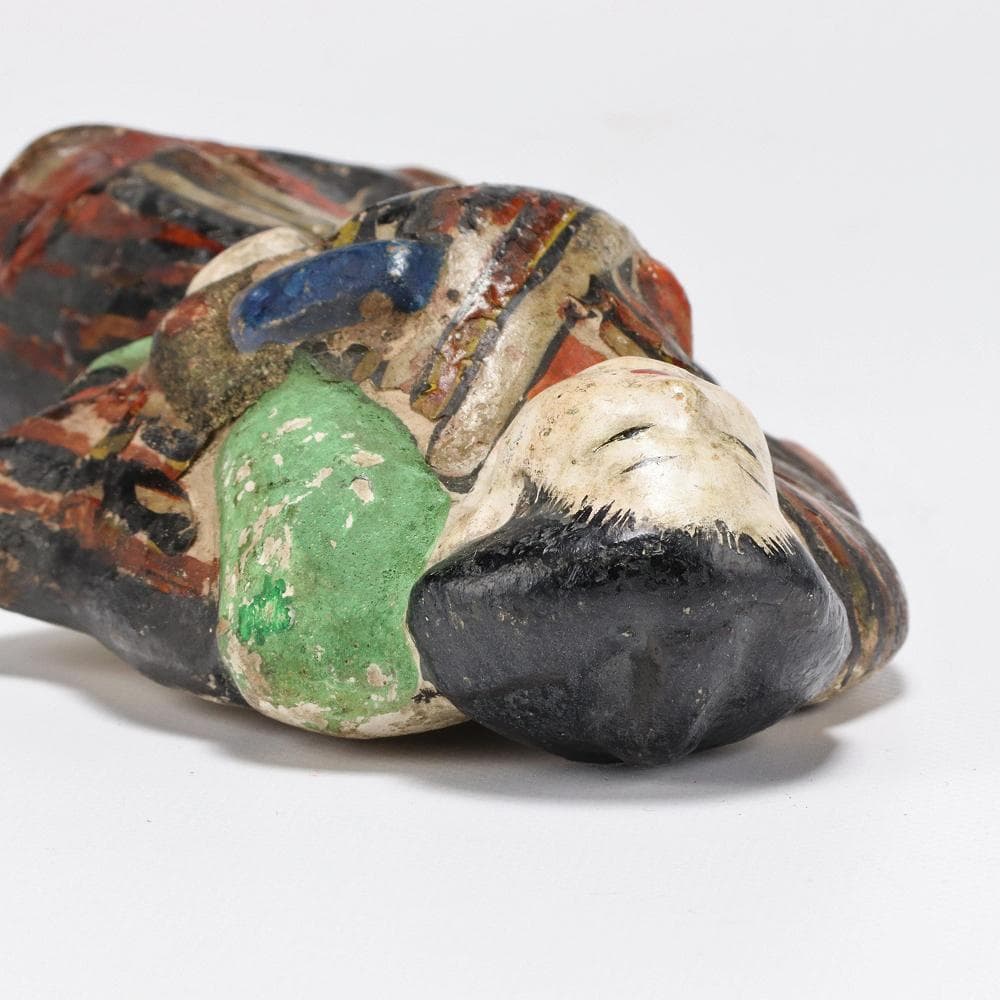 361B 古作 小さな土人形 相撲取り 力士 堤人形？ 高さ11㎝