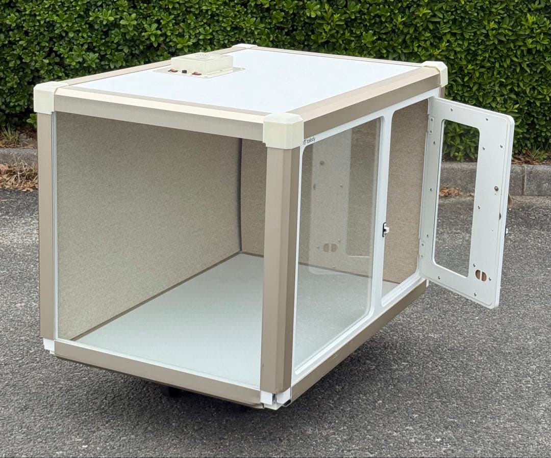 流通無し　美品♪ほぼ未使用　ミュートハウス　騒音　防音　ケージ　強化ガラス