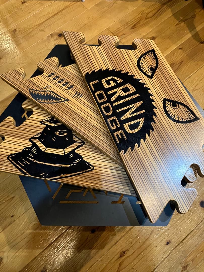 しま次郎　TheArth 六角　ヘキサテーブル