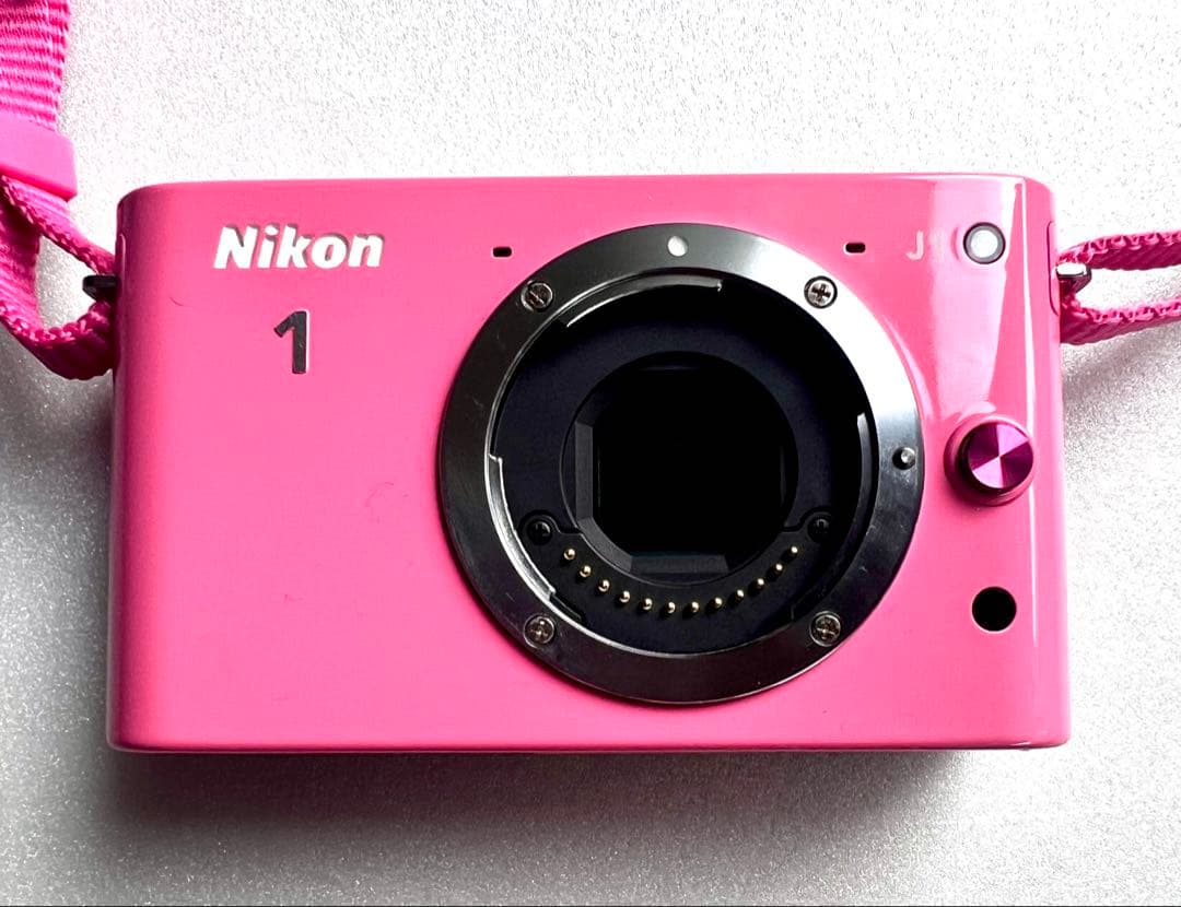 ニコン NIKON1 J1 ダブルズームキット ピンクスペシャルキット 完動品
