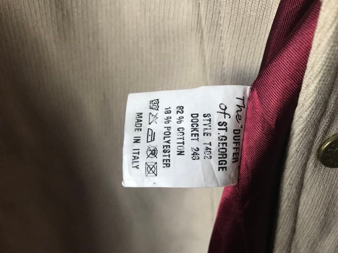 希少当時物/イタリア製DUFFER マオカラーコート ベルリンにて