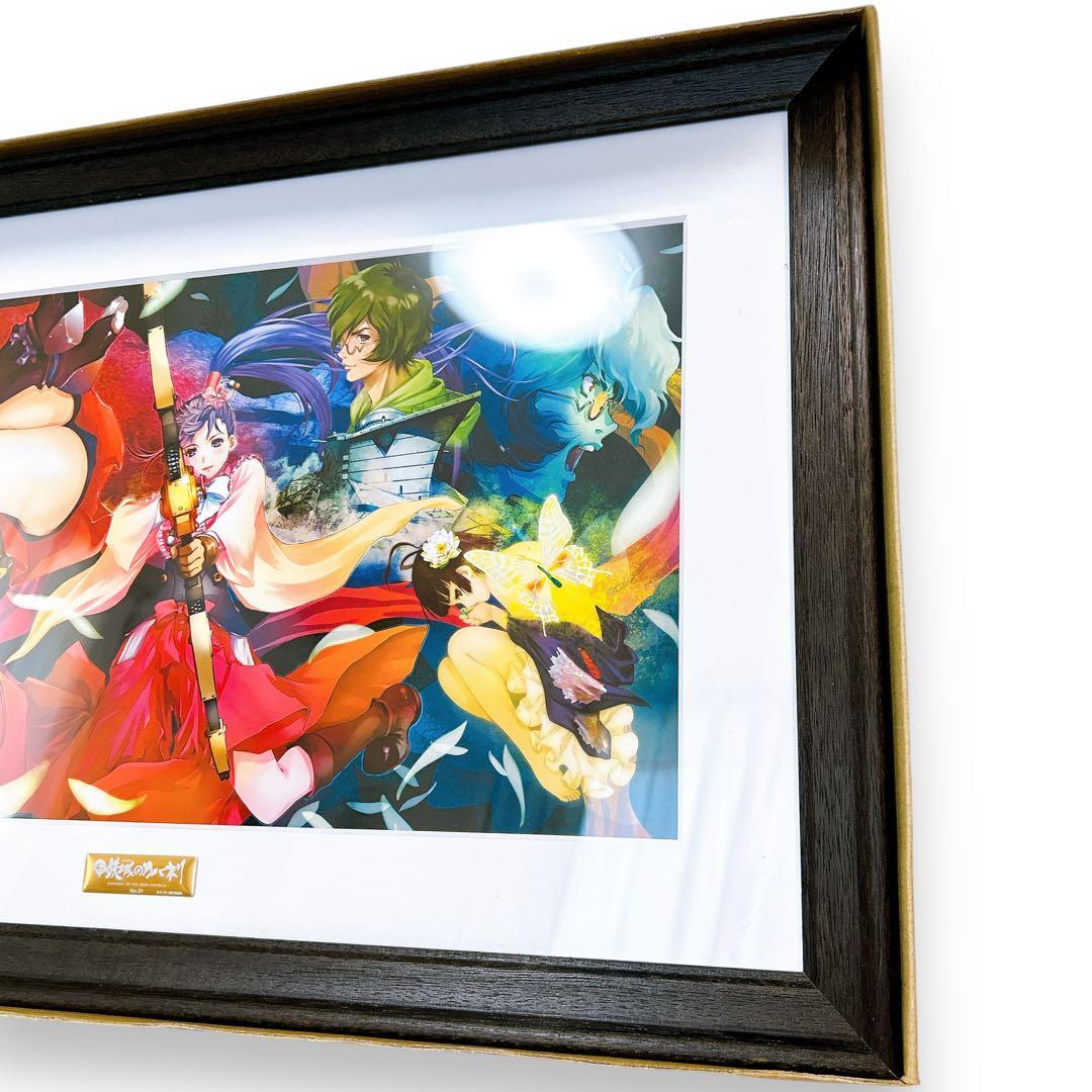 イベント記念 甲鉄城のカバネリ キャラファイングラフ イラスト1 壁掛け 絵