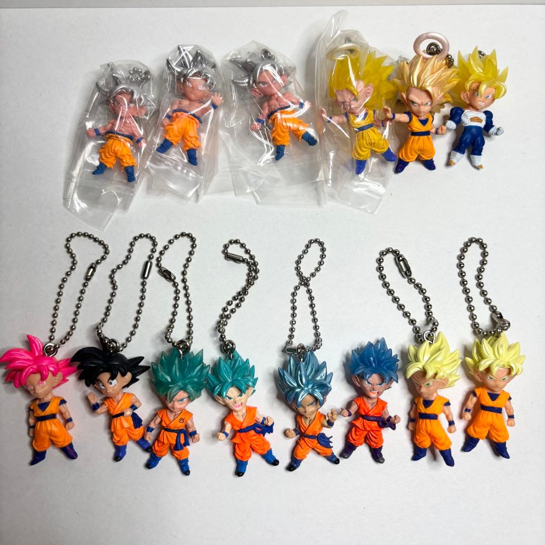 ドラゴンボール UDM キーホルダー まとめ売り セット 83体 フィギュア