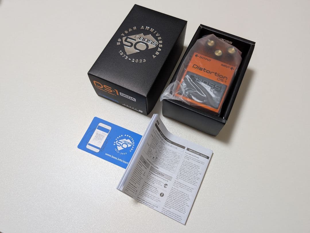 BOSS DS-1 B50A Distortion ディストーション50周年記念