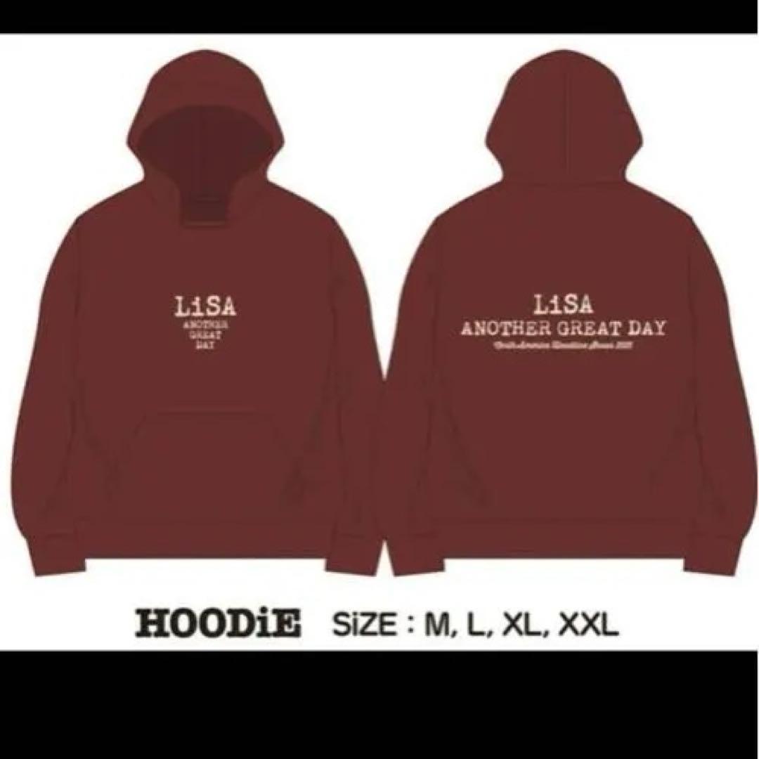 LiSA ANOTHER GREAT DAY HOODiE 北米限定パーカー