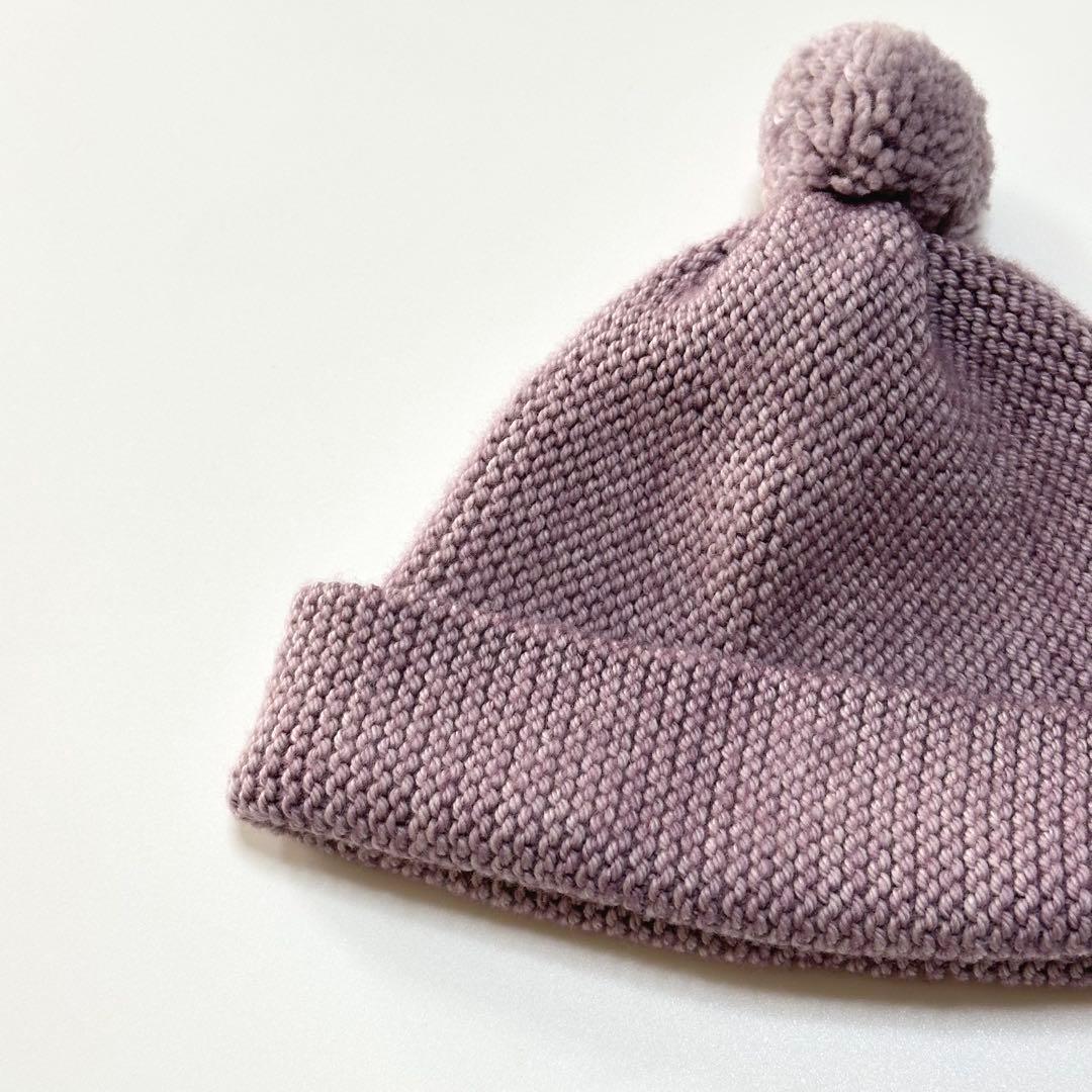 帽子 Misha & Puff Periwinkle Garter Hat