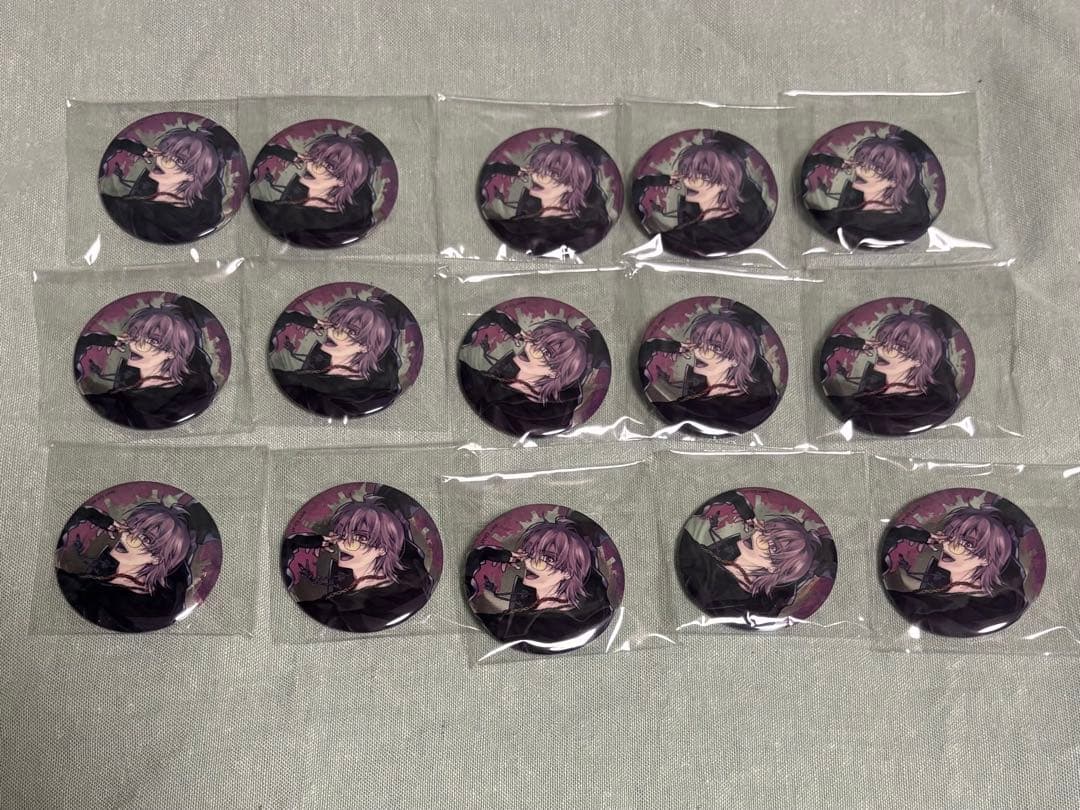 御堂虎於　缶バッジ