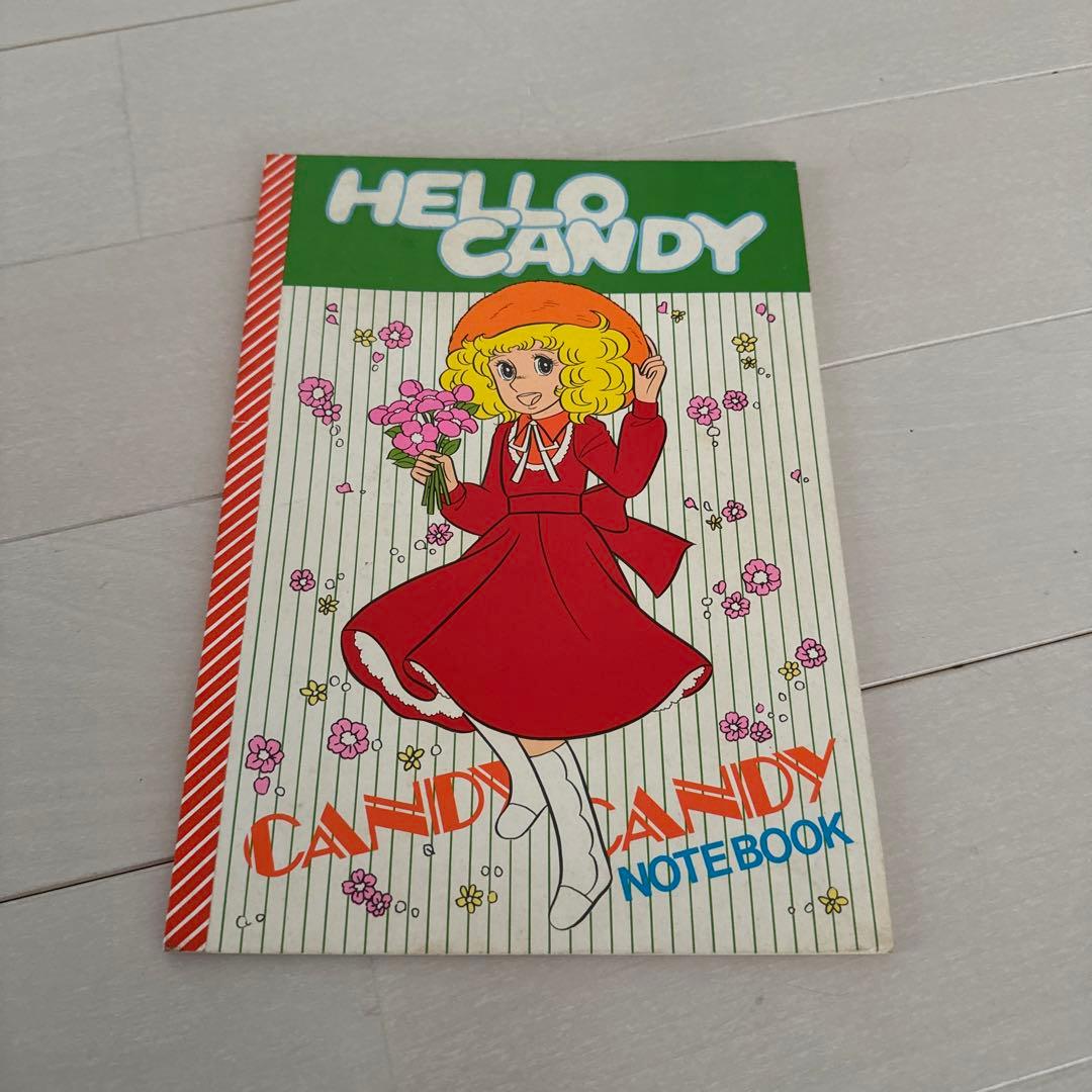 昭和レトロ　キャンディキャンディノート