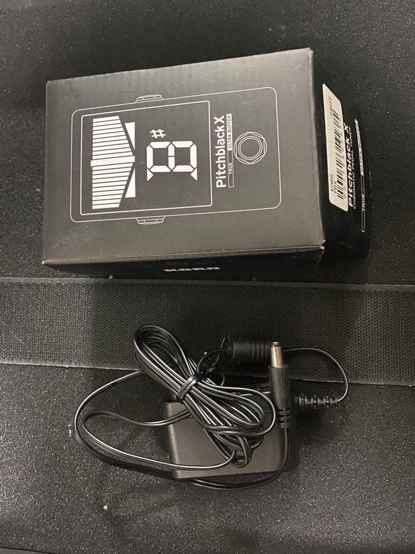 KORG Pitchblack X チューナー 別売りACアダプタ付き
