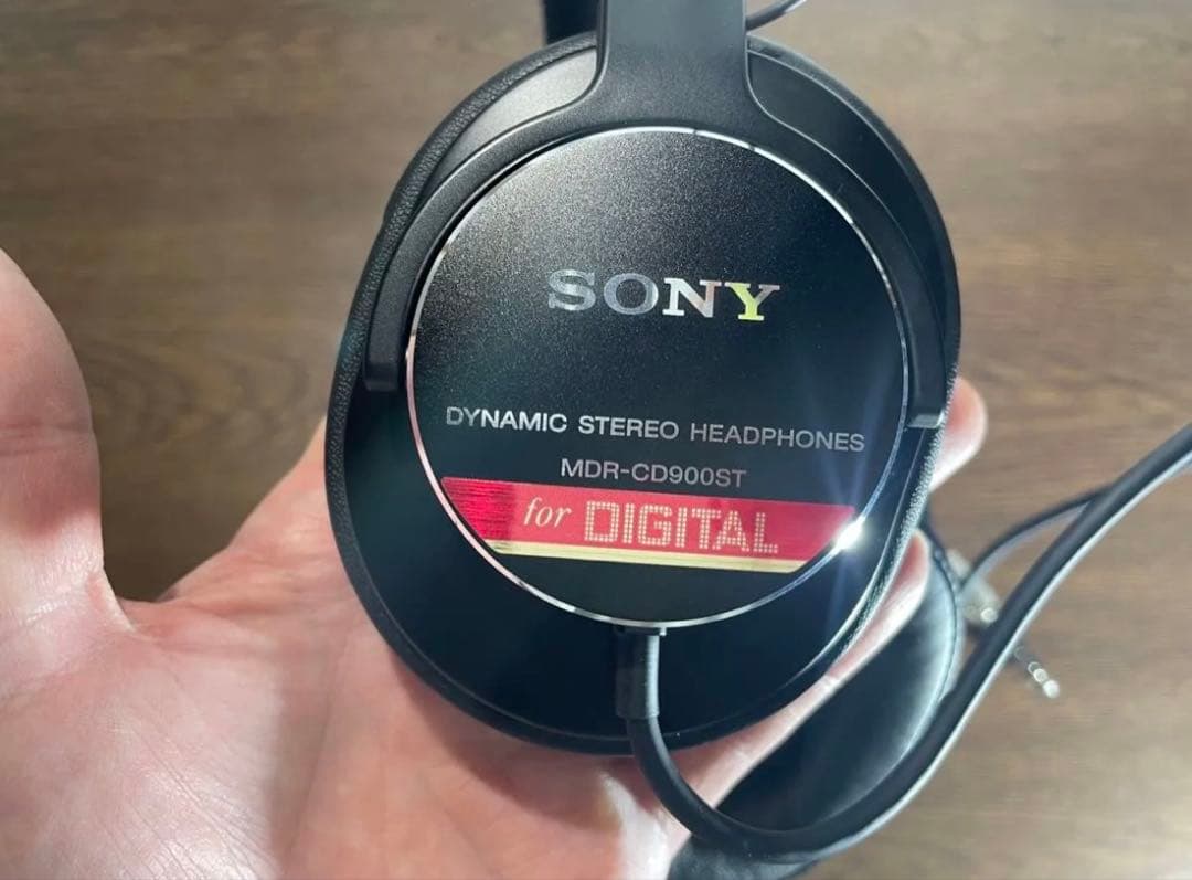 SONY MDR-CD900ST イヤーパッド新品交換済み　極美品