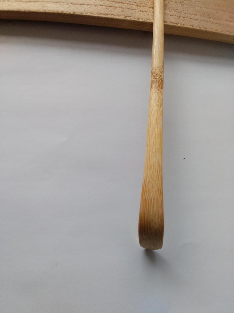 茶杓 銘「 松の緑 」 大徳寺塔頭 高桐院 上田義山 和尚作 下削り 竹玄 美品