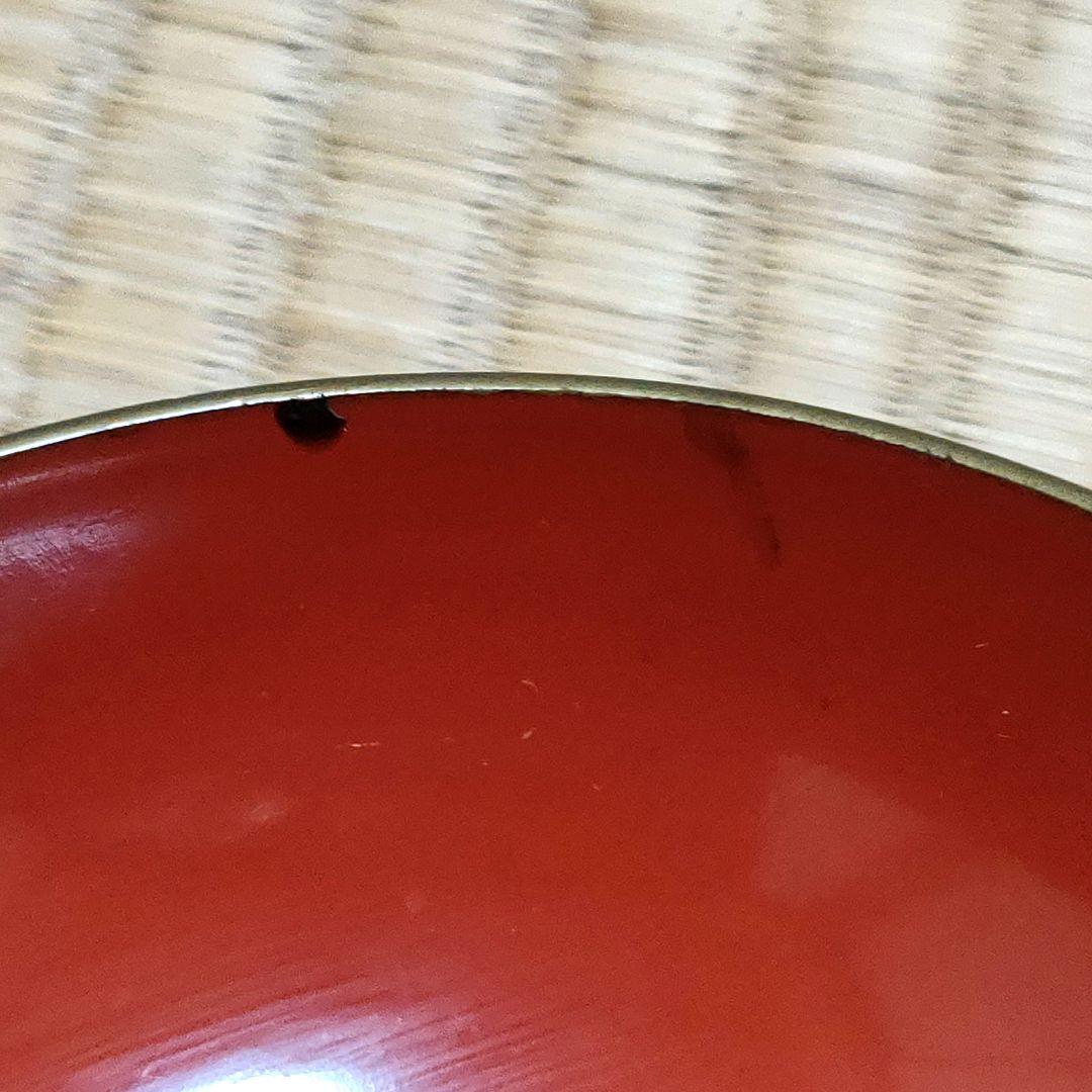 明治期 菓子椀 20客 朱塗 金蒔絵 時代箱付　茶道具 茶懐石 木工芸 木製漆器