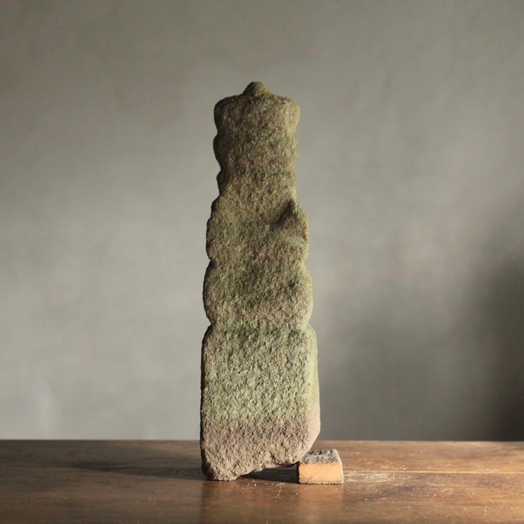 古い 一石五輪塔 古美術 仏教美術 古道具 アンティーク No.2 オブジェ