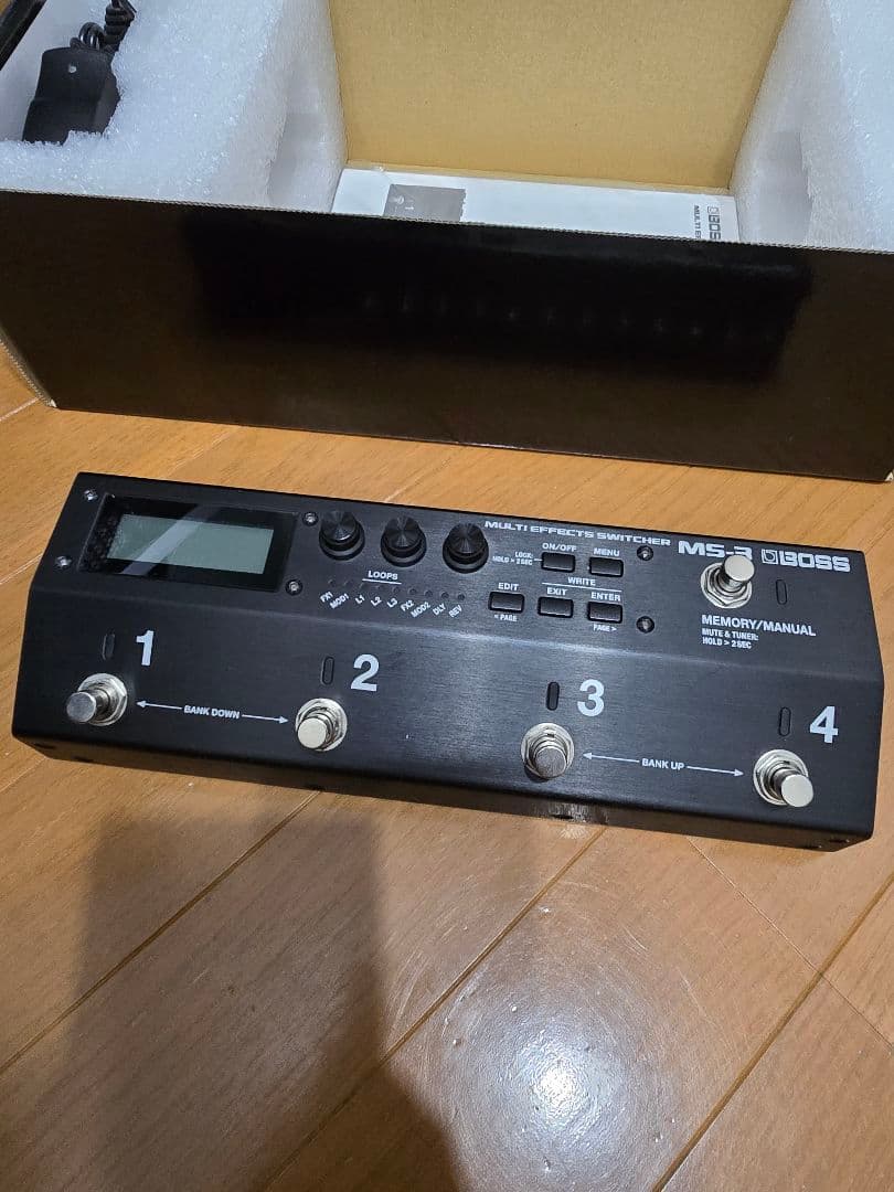 Dow　美品　BOSS MS-3 FS-7セット
