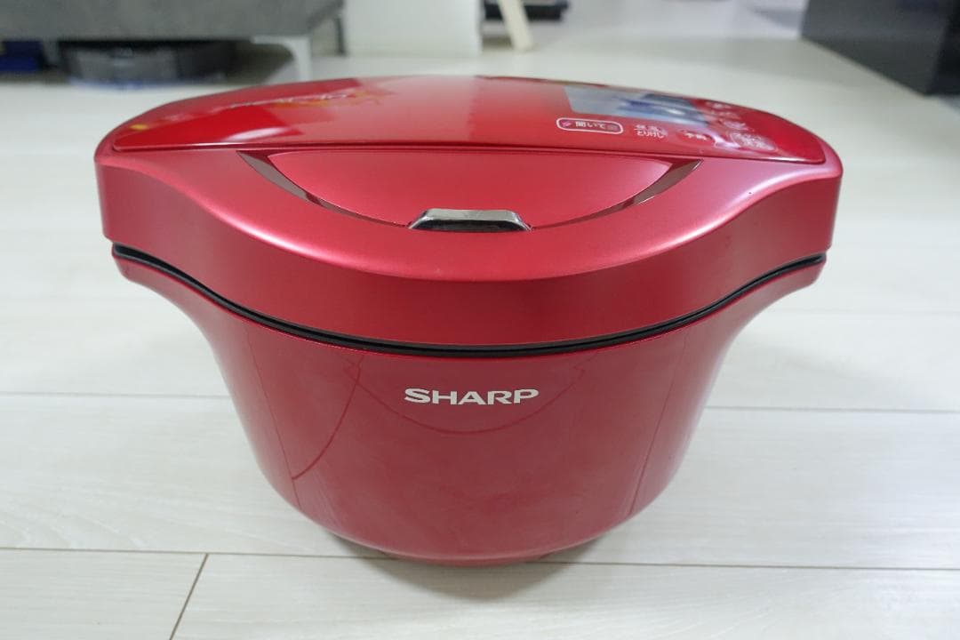 ヘルシオ ホットクック（SHARP KN-HW24F-R）2.4L レッド
