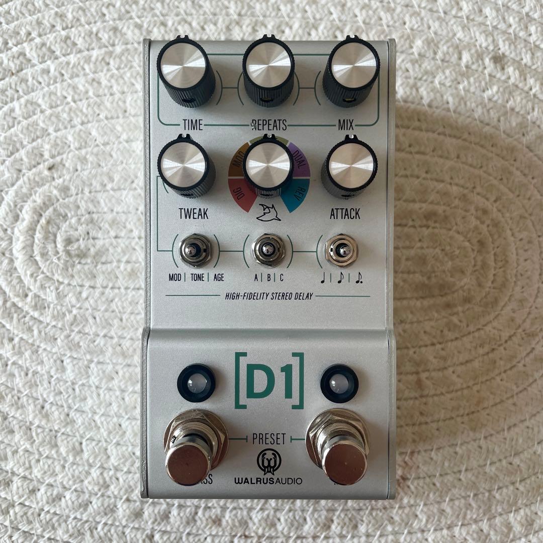 Walrus Audio Mako Delay D1 V2 ディレイ