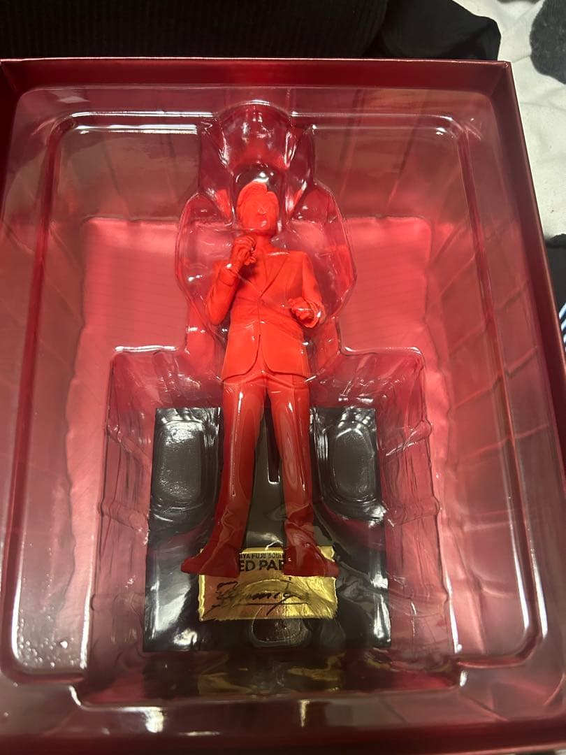 藤井フミヤ60th BIRTHDAY RED PARTY⭐︎台座直筆サイン入