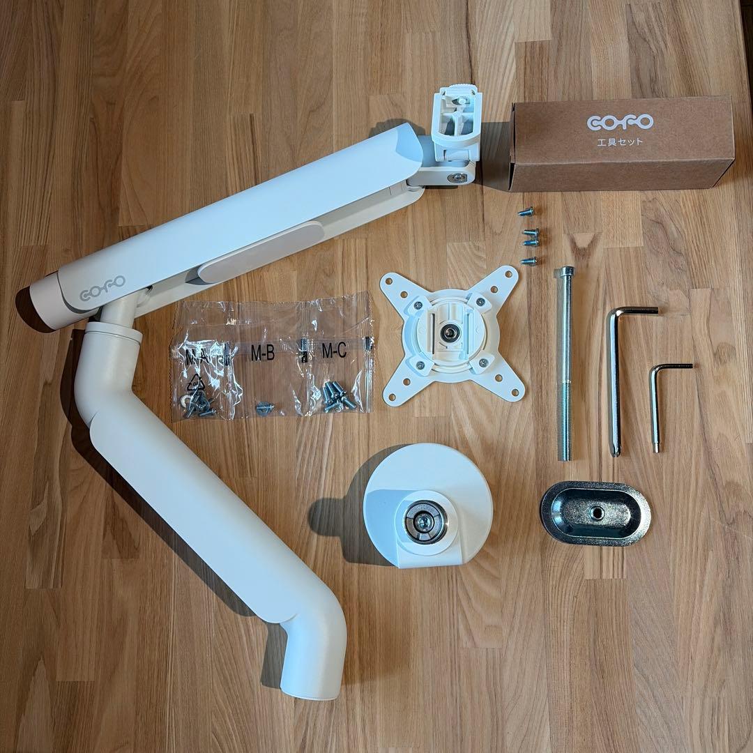 COFO 無重力モニターアームPro(シングル) CM-AP1W 美品