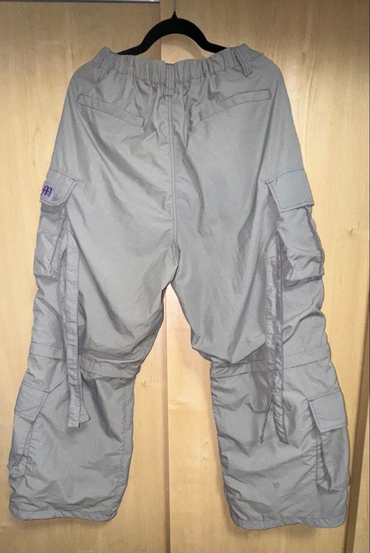 REFLEM レフレム セパレート ワイド アジャスター パンツ グレー