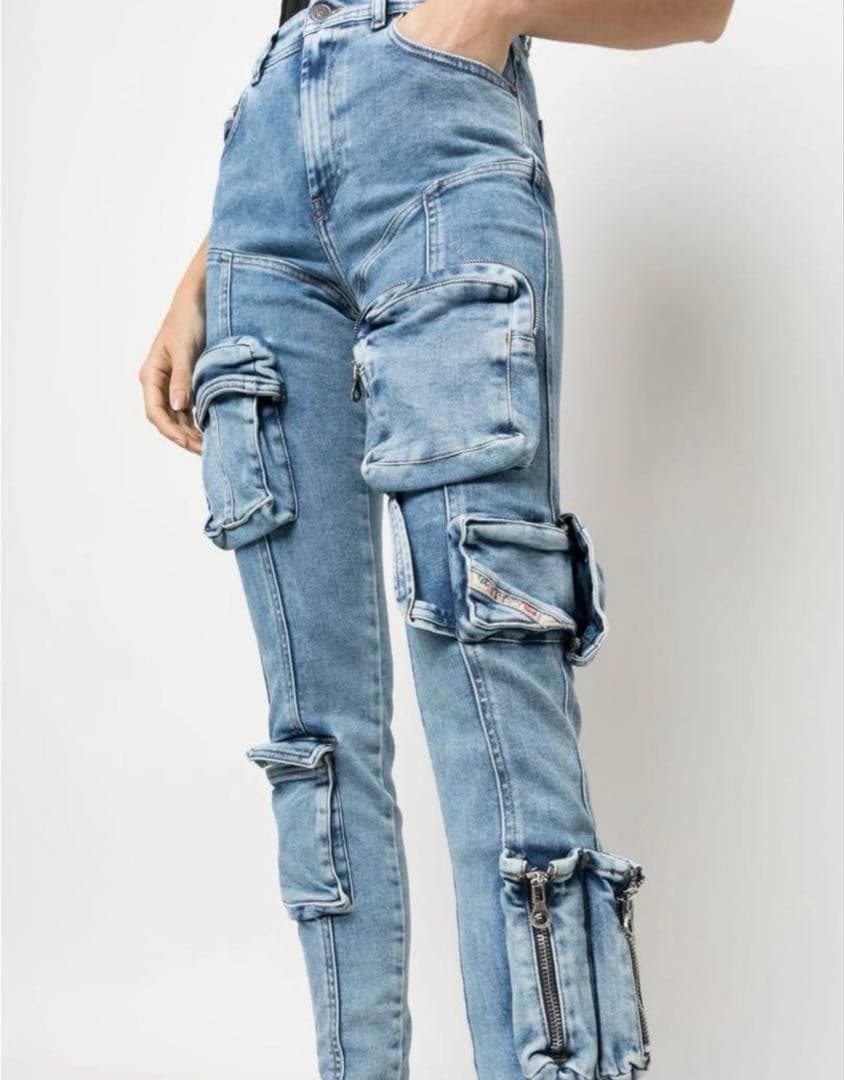 Diesel 1984 Slandy High カーゴジーンズ