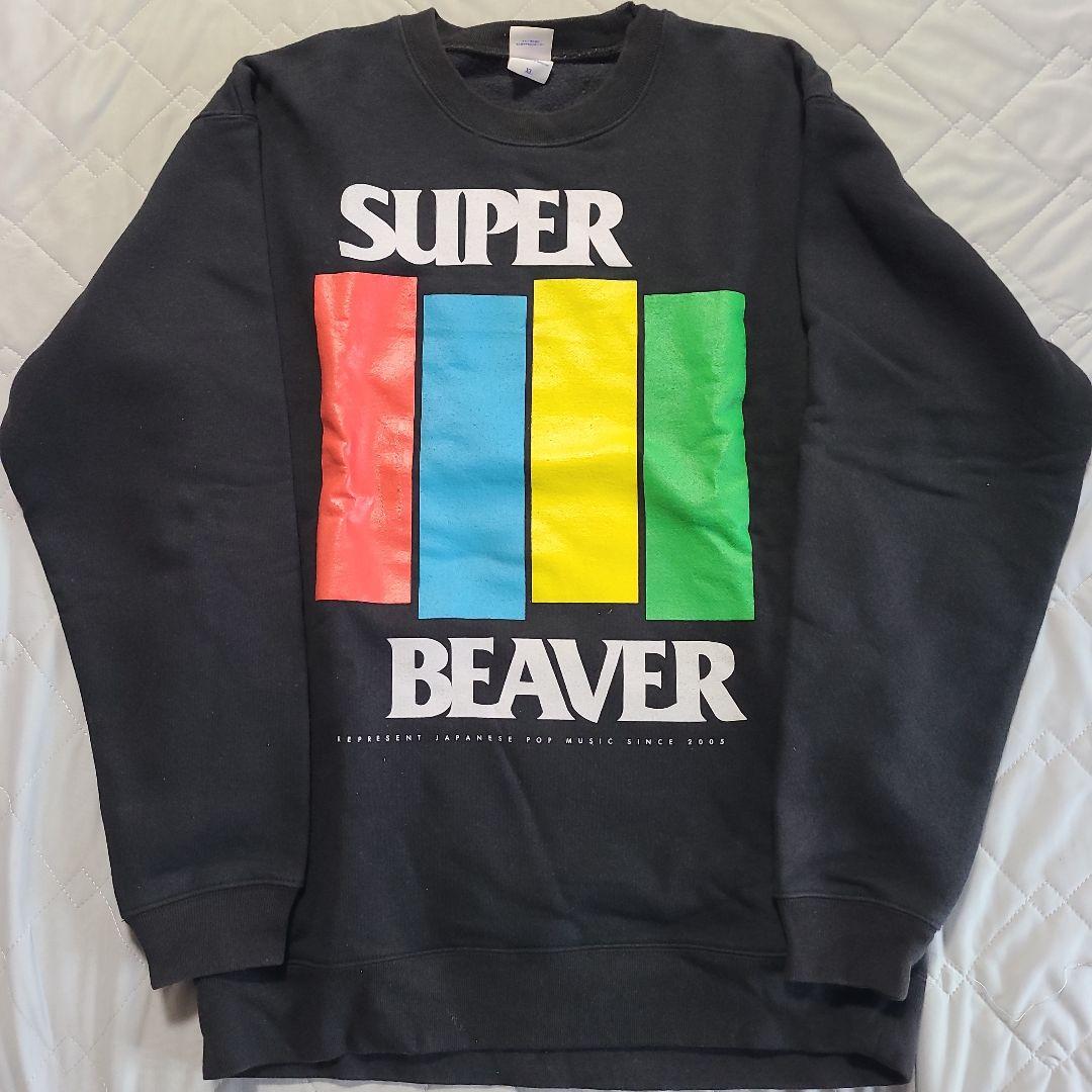 SUPER BEAVER Newlogoトレーナー 黒XL
