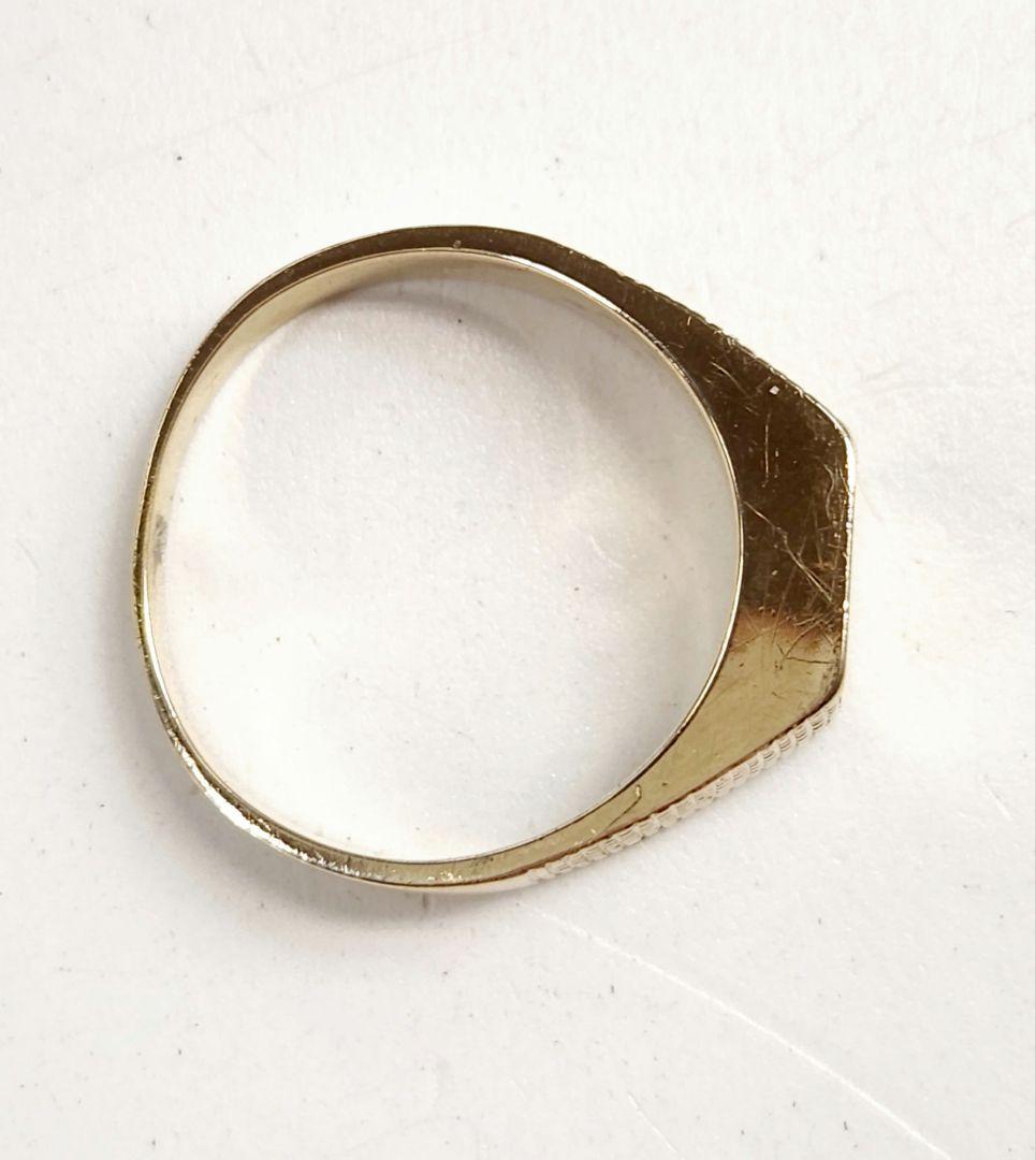 k18 印台 ヴィンテージリング 6.74g 20号