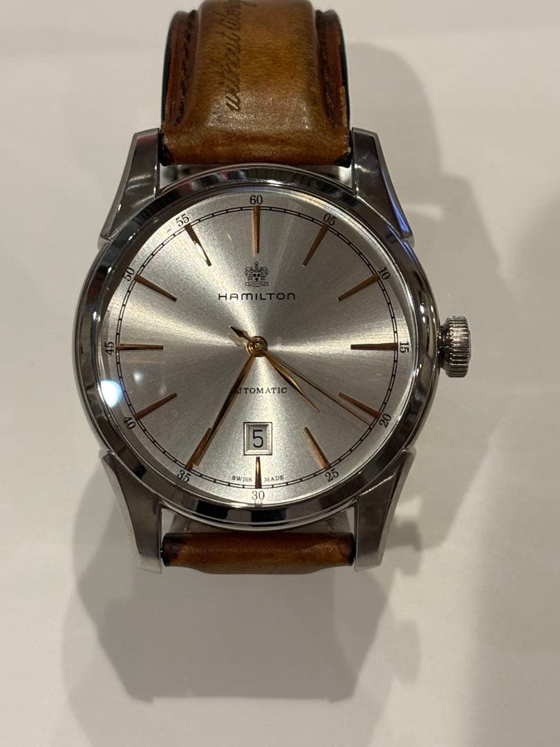 HAMILTON 自動巻き腕時計 シルバー