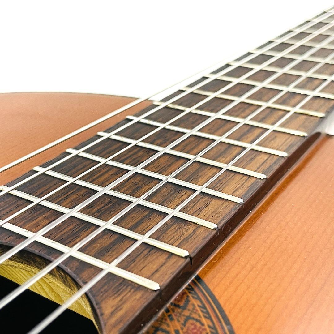 美品 杢目 当時物 ZEN-ON No.100 全音 ガットギター【整備品】