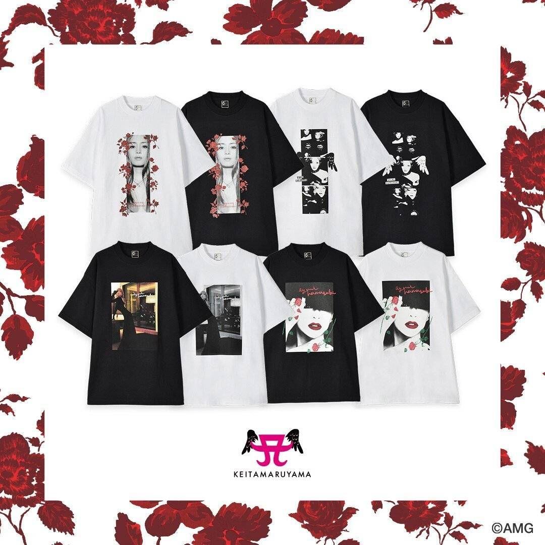 ayumi hamasaki × KEITA MARUYAMA T-shirts