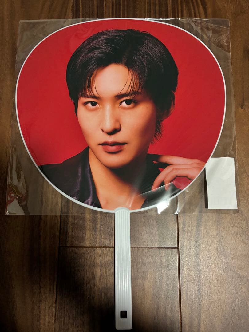 Man ON ペンライト　うちわ　銀テープ