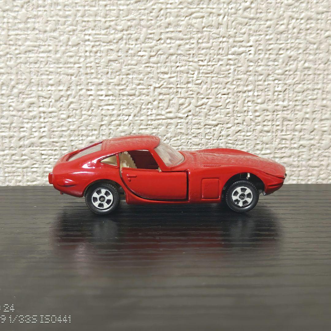 TOMICA　トミカ　トヨタ2000GT　赤色　1Aホイール　箱付き