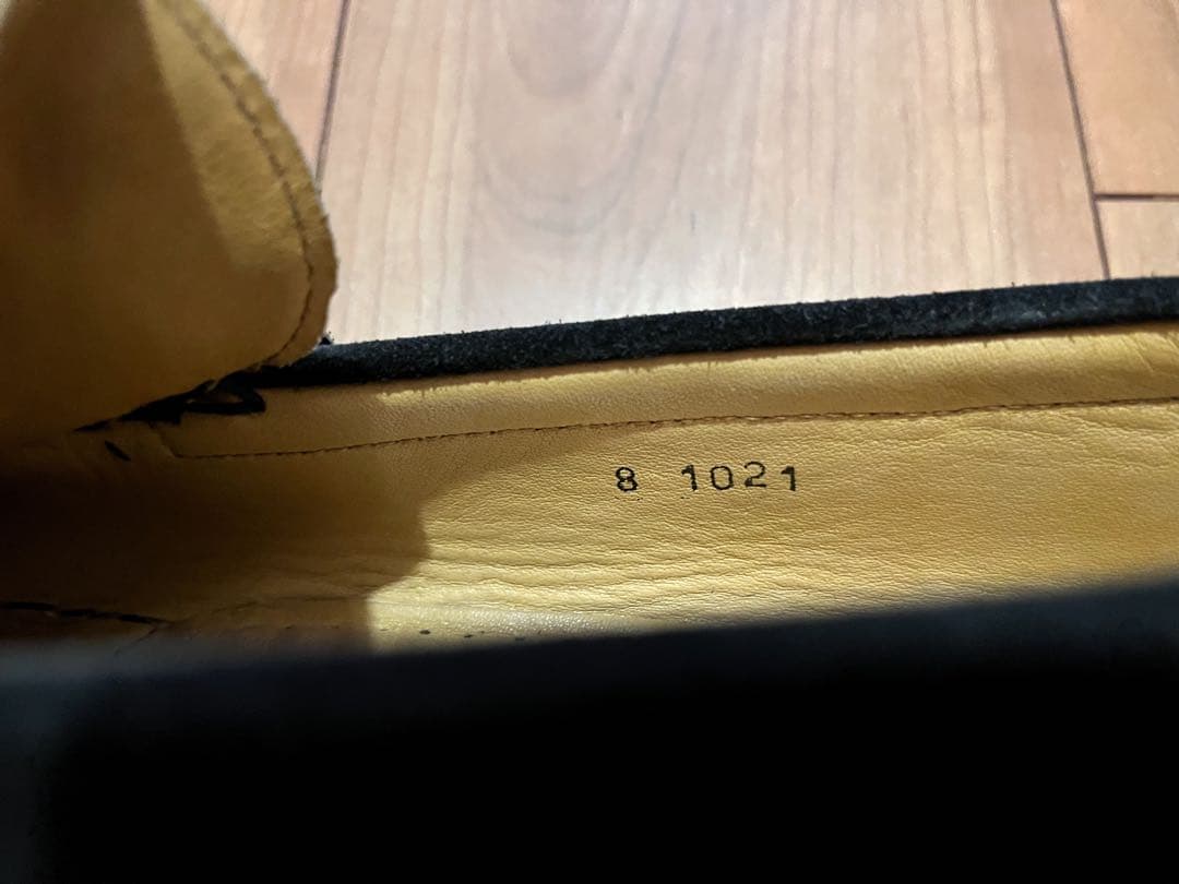 PARABOOT CORAUX スウェードビットローファー UK8