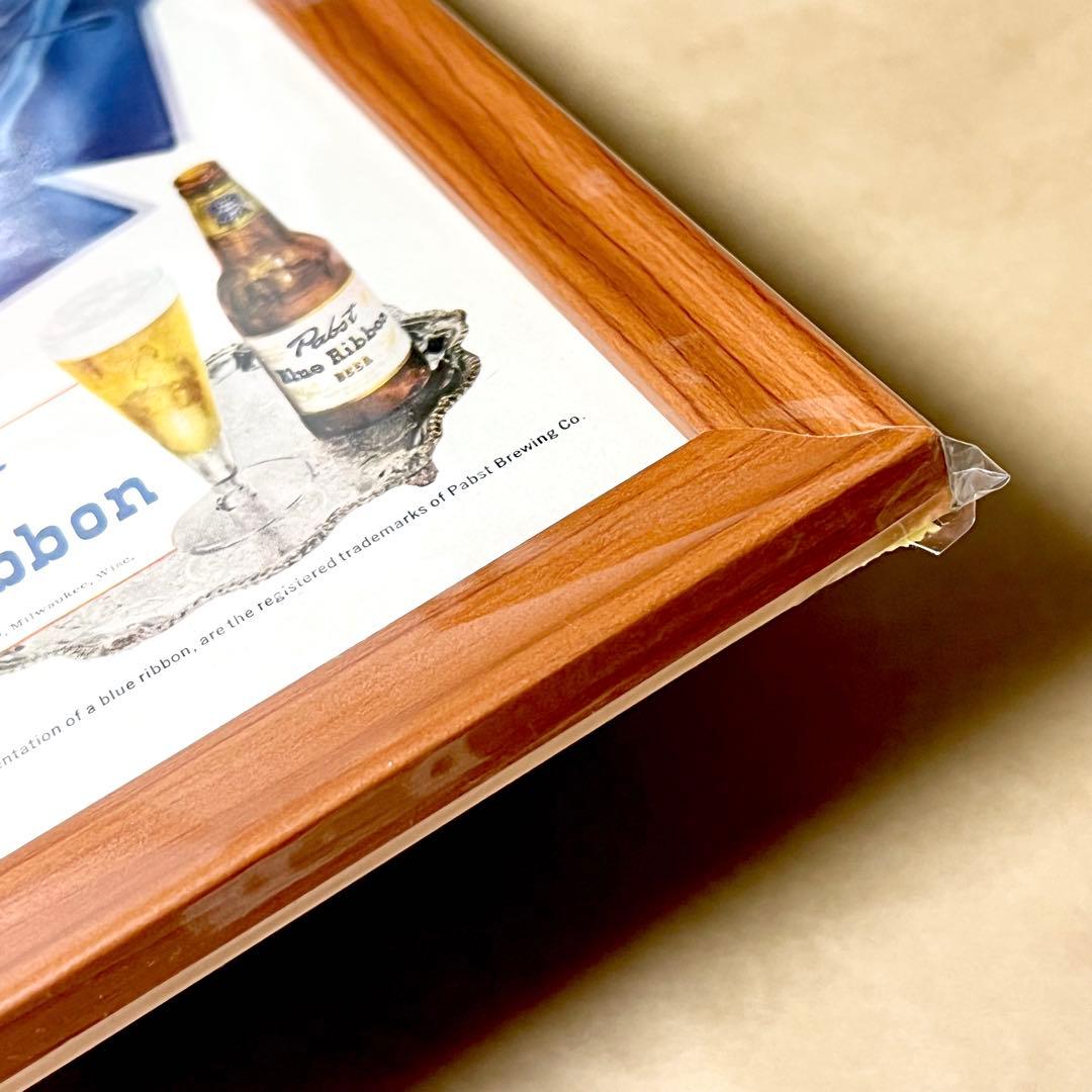 希少品！ Pabst Blue Ribbon パブスト ブルー リボン ポスター